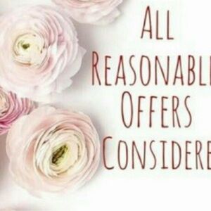 All reasonable offers considered.